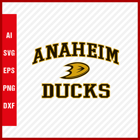 Anaheim Ducks Hockey Logo Svg, NHL National Hockey League Team Svg Logo Clipart