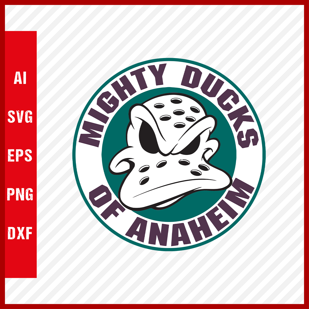 Anaheim Ducks Hockey Logo Svg, NHL National Hockey League Team Svg Logo Clipart