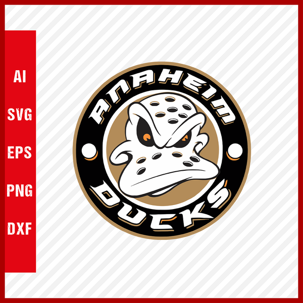 Anaheim Ducks Hockey Svg, NHL National Hockey League Team Svg Logo Cli –  Creativedesignmaker