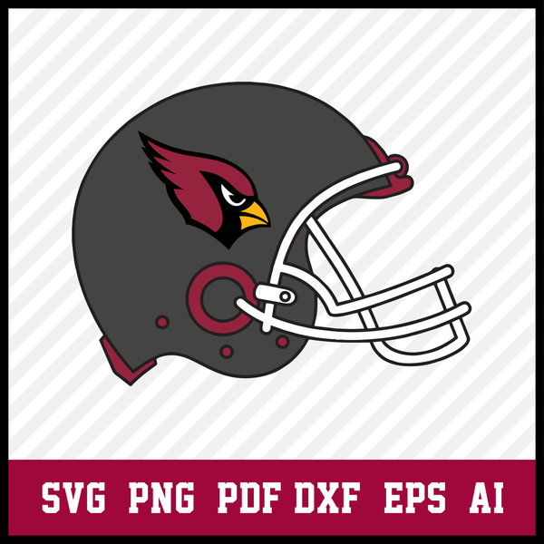 arizona a on football helmet Arizona Cardinals Football Helmet svg