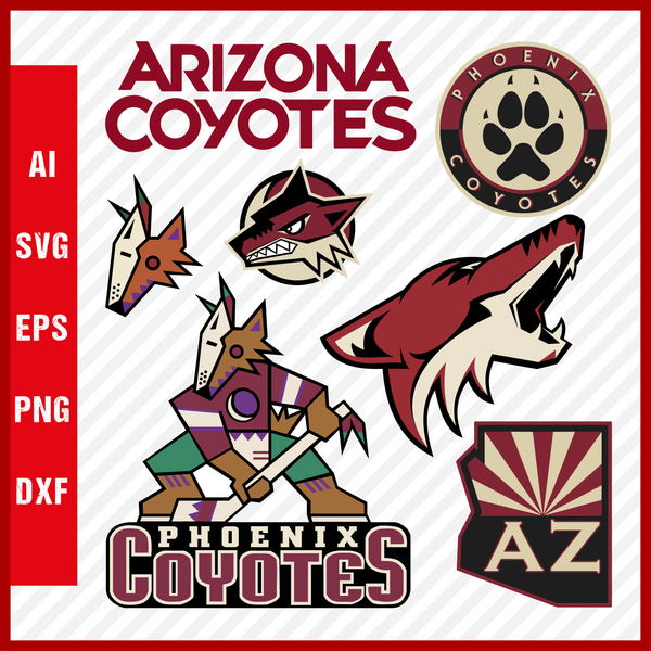 Bundle MLB svg, bundle Arizona Coyotes SVG Files, Cricut, Silhouette S –  lasoniansvg