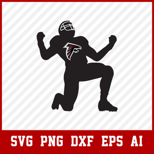 Atlanta Falcons Player svg, NFL Team svg, Football Player svg Clipart Logo png, Svg File For Cricut  • INSTANT Digital DOWNLOAD includes: 1 Zip and the following file formats: SVG, DXF, PNG, AI, PDF  • Artwork files are perfect for printing, resizing, coloring and modifying with the appropriate software.
