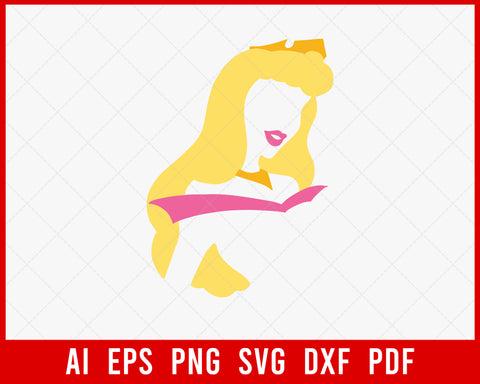 Sleeping Beauty Princess Aurora Briar Rose Disney Movie SVG Cut File for Cricut and Silhouette