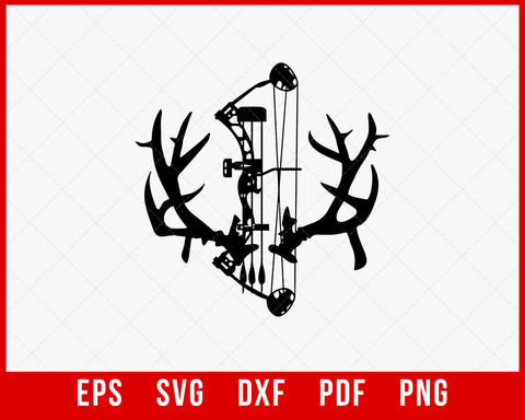 Bow Hunter & Hunting Season Outdoor SVG Cutting File Instant Download