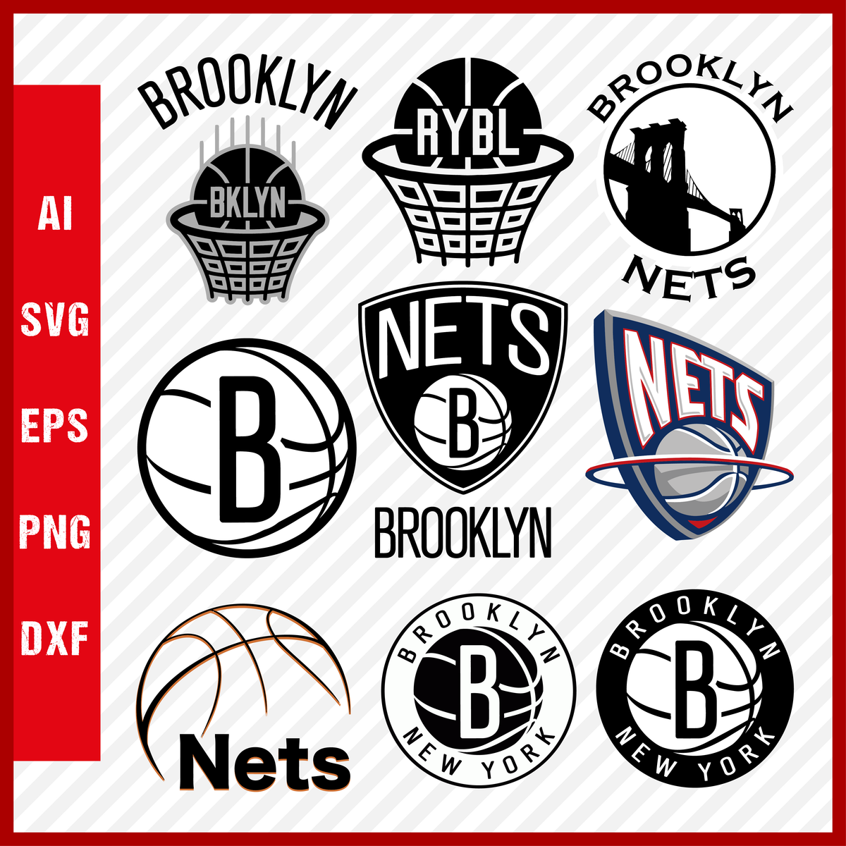 Brooklyn Nets NBA Svg Cut Files Basketball Clipart Bundle brooklyn-nets-nba-svg-cut-files-basketball-clipart-bundle