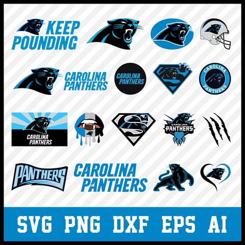 Carolina Panthers Svg Bundle, Panthers Svg, Carolina Panthers Logo, Panthers Clipart, Football SVG bundle, Svg File for cricut, Nfl Svg  • INSTANT Digital DOWNLOAD includes: 1 Zip and the following file formats: SVG, DXF, PNG, EPS, PDF