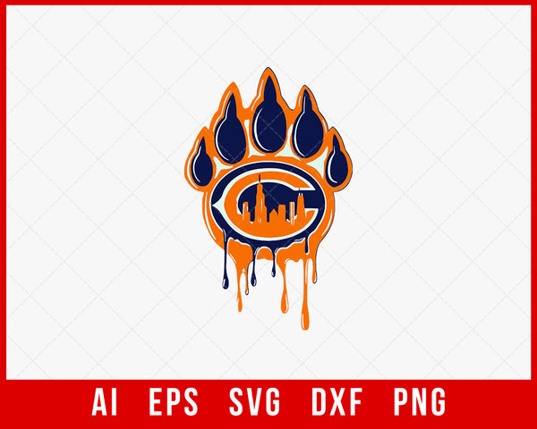 NFL Logo Chicago Bears, Chicago Bears SVG, Vector Chicago Bears Clipart Chicago  Bears American Football Kit Chicago Bears, SVG, DXF, PNG, American Football  Logo Vector Chicago Bears EPS Download NFL-files For Silhouette