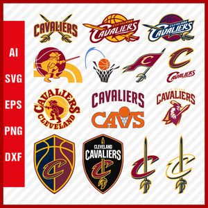 NBA Cleveland Cavaliers Font Family