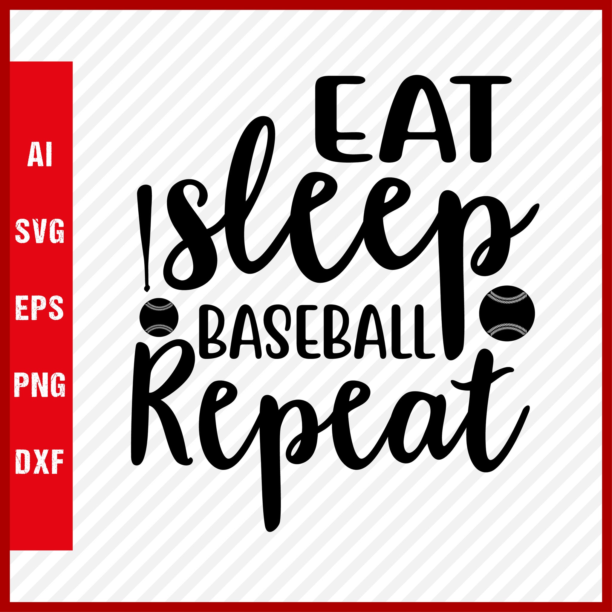 Baseball T-Shirt &amp; Svg Cut File, MLB SVG, Baseball SVG, Softball SVG, Football SVG, Baseball Lover SVG