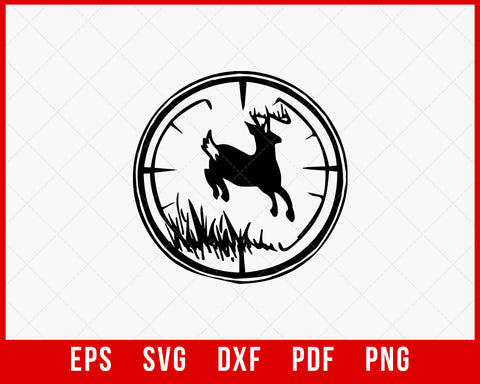 Deer Hunting Outdoor Life SVG Cutting File Instant Download