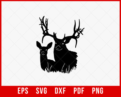 Deer Hunting Season for American Hunter SVG Cutting File Instant Download