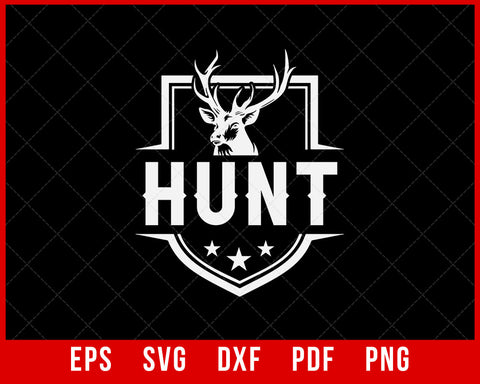 Deer hunter svg, Hunting svg hunting art T-Shirt Design Hunting SVG Cutting File Digital Download
