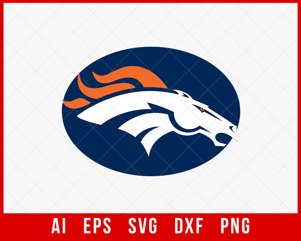 Denver Broncos Sports SVG NFL Cut File | Creative Design Maker ...