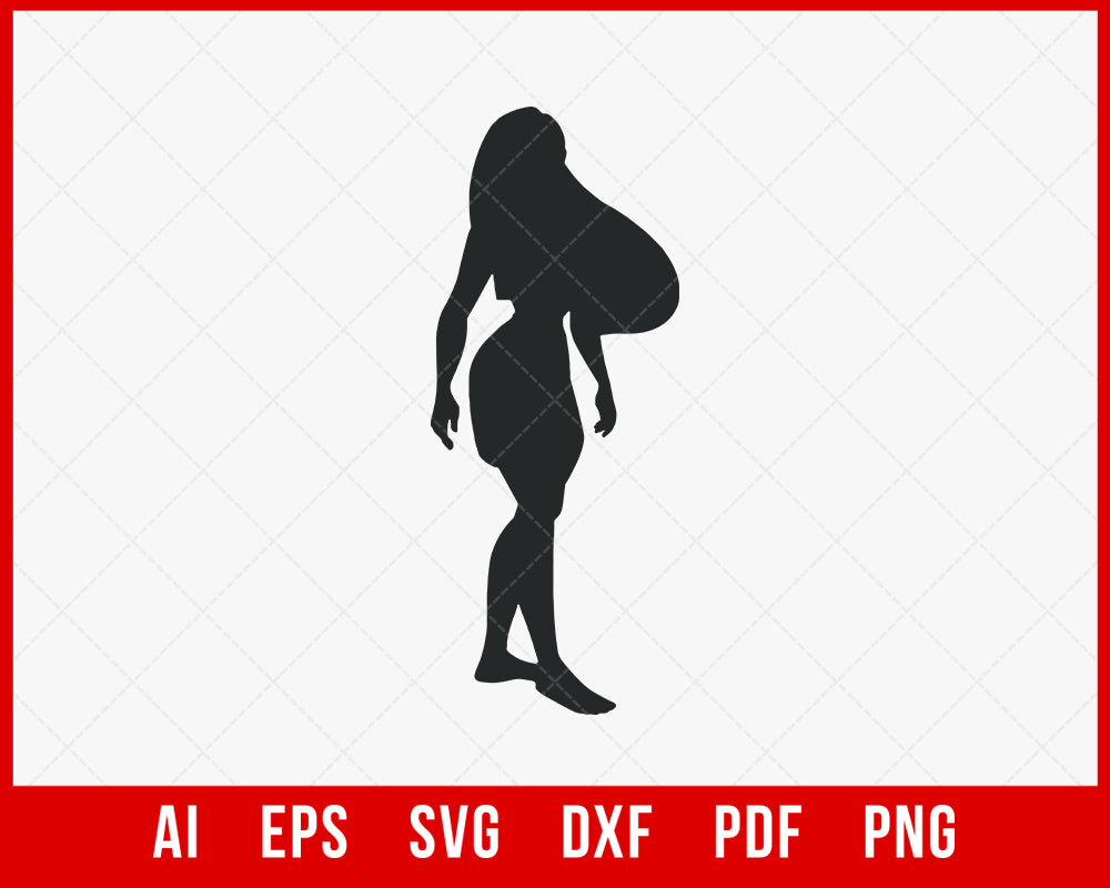 Disney Princess Pocahontas Silhouette SVG Cut File for Cricut Silhouette Digital Download