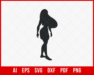 Disney Princess Pocahontas Silhouette SVG Cut File for Cricut Silhouette Digital Download