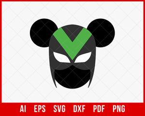 Mickey the Superhero Disney SVG Cut File for Cricut Silhouette Digital Download