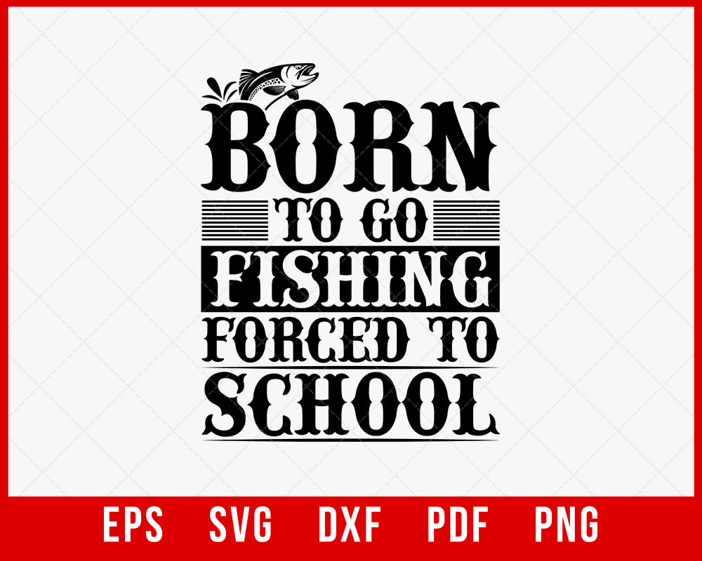 Fishing Shirts for Boys Funny Fishing Gift for Youth Boys T-Shirt Fishing SVG Cutting File Digital Download       