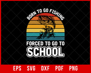 Fish Fisherman Boys Kids T-Shirt Fishing SVG  Creative Design Maker –  Creativedesignmaker