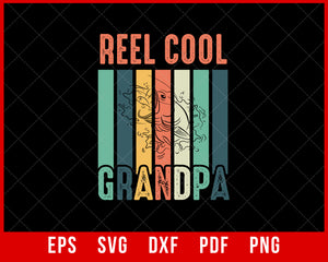 Funny Grandpa Shirts, Vintage Reel Cool Grandpa