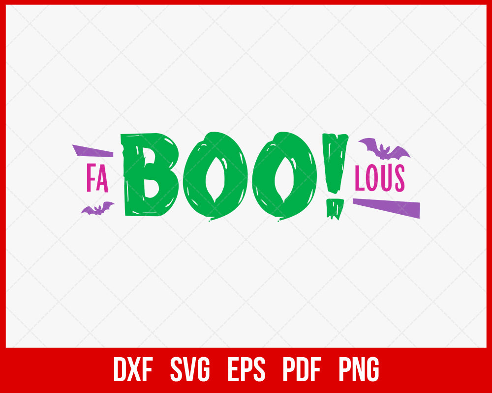 Fa Boo Lous Funny Halloween SVG Cutting File Digital Download