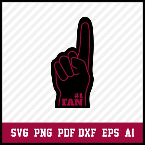 Foam Finger 1 Fan Hand Icon Arizona Cardinals svg, Arizona Cardinals Logo, Cardinals Svg, Cardinals Clipart, Football SVG, Svg File for cricut, Nfl Svg  • INSTANT Digital DOWNLOAD includes: 1 Zip and the following file formats: SVG, DXF, PNG, AI, PDF