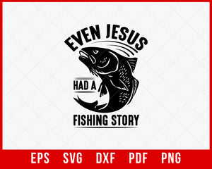Fly Fishing Lure T-Shirt Design Fishing SVG