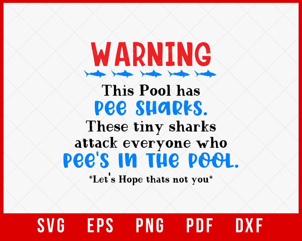 Funny Summer Pool T-shirt Design Digital Download File