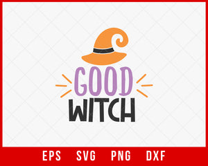 Good Witch Nightmare Funny Halloween SVG Cutting File Digital Download