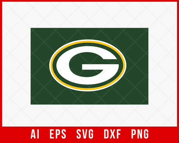 Green Bay Packers Logo Clipart Silhouette NFL  Creative Design Maker –  Creativedesignmaker