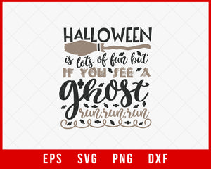 Halloween Is Lots of Fun SVG Cutting File Digital Download