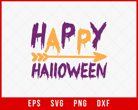 Happy Halloween October Lover SVG Cutting File Digital Download