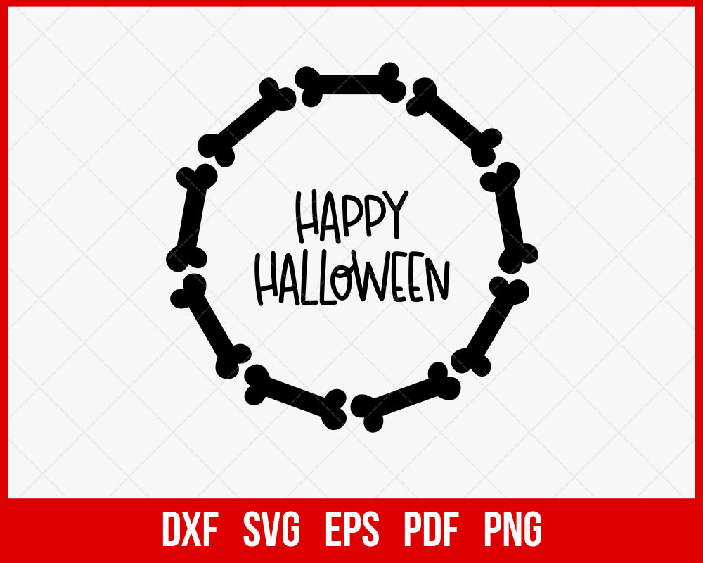 Happy Halloween SVG Cutting File Digital Download