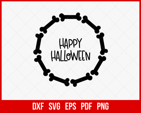 Happy Halloween SVG Cutting File Digital Download