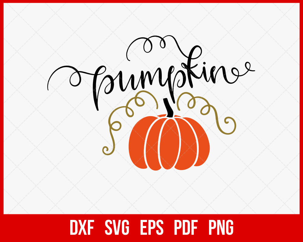 Hello Pumpkin Open Your Dirty Mouth Funny Halloween SVG Cutting File Digital Download