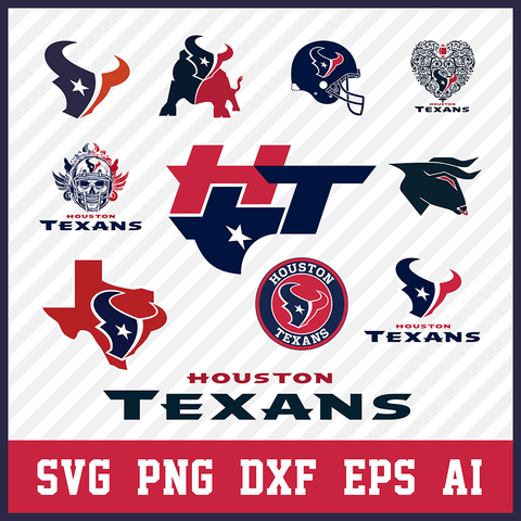 Houston Texans Svg Bundle, Texans Svg, Houston Texans Logo, Texans Clipart, Football SVG bundle, Svg File for cricut, Nfl Svg  • INSTANT Digital DOWNLOAD includes: 1 Zip and the following file formats: SVG, DXF, PNG, EPS, PDF  • Artwork files are perfect for printing, resizing, coloring and modifying with the appropriate software.