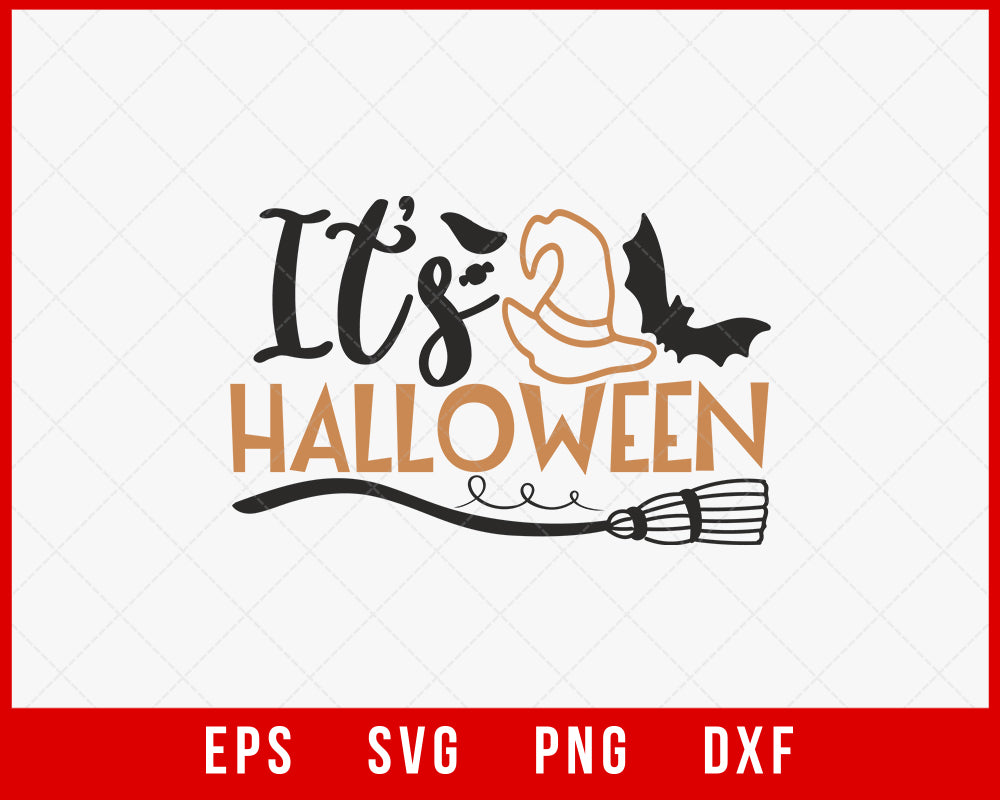 It’s Halloween Ghost Freak SVG Cutting File Digital Download