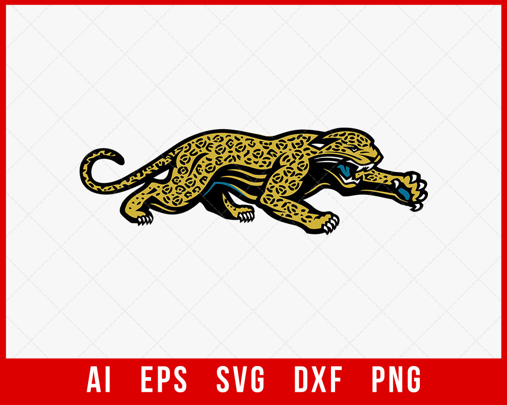 Jacksonville Jaguars NFL SVG File for Cricut T-shirt Silhouette Digital Download