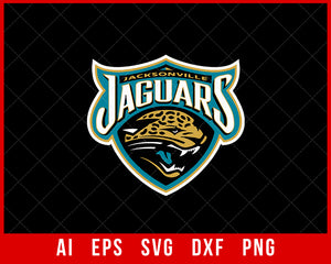 Jacksonville Jaguars Vector Print SVG, Jacksonville