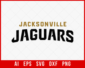 Jacksonville Jaguars Logo Clipart SVG File for Cricut Digital Download