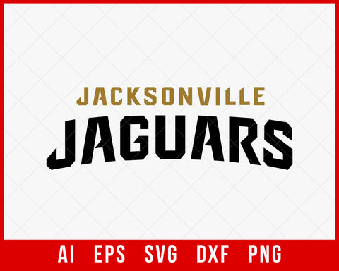 Jacksonville Jaguars Logo Silhouette NFL SVG  Creative Design Maker –  Creativedesignmaker