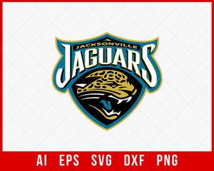 Jaguars Clipart NFL Football Team Logo SVG