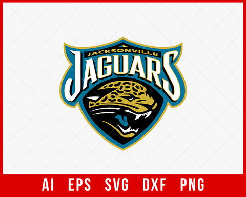 Jacksonville Jaguars Football Team svg Digital, Jaguars svg