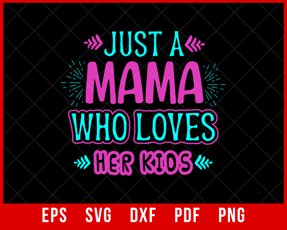 Mom of both matching shirts - Mommy and kids shirts - Mommy and me t-shirts - Matching Mother And kids Tees - Mother's day gift T-shirt Design Mother's Day SVG Cutting File Digital Download