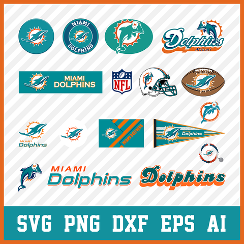 Miami Dolphins Svg Bundle, Dolphins Svg, Miami Dolphins Logo, Dolphins Clipart, Football SVG bundle, Svg File for cricut, Nfl Svg  • INSTANT Digital DOWNLOAD includes: 1 Zip and the following file formats: SVG, DXF, PNG, EPS, PDF  • Artwork files are perfect for printing, resizing, coloring and modifying with the appropriate software.
