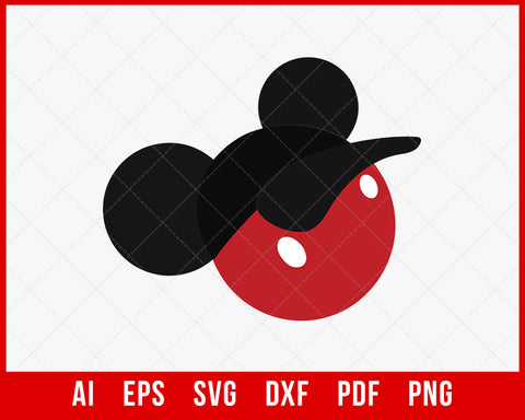 Mickey Mouse Disney Character SVG Cut File for Cricut Silhouette Digital Download