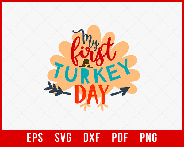 Kansas City Chiefs Turkey Thanksgiving SVG Graphic File