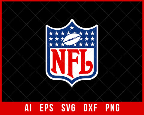 National Football League Logo NFL SVG Cut File for Cricut Digital Download