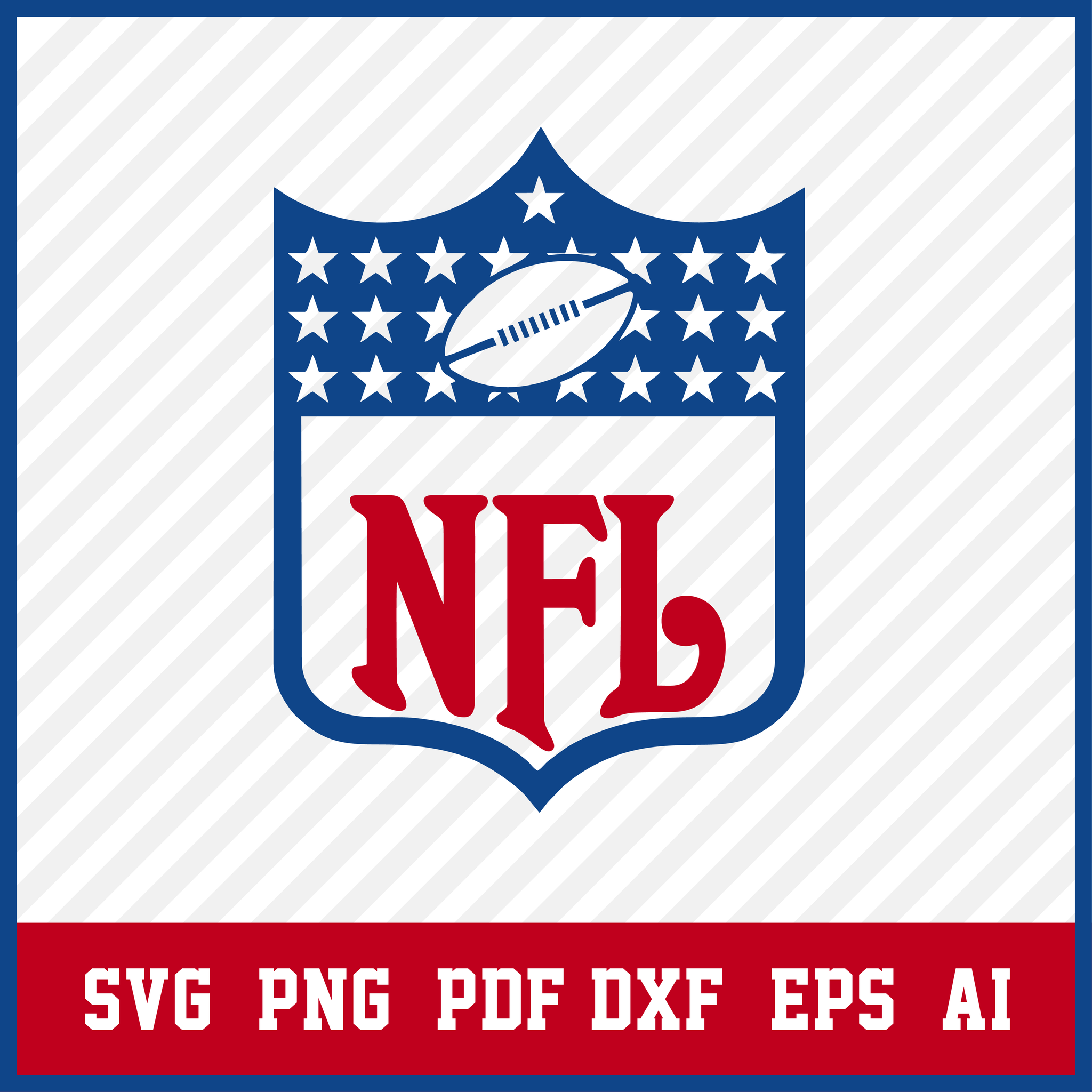 NFL svg, NFL logo svg, NFL, NFL svg for Cricut, NFL shield svg, Football, American Football, Sports, Cricut, svg, cut files