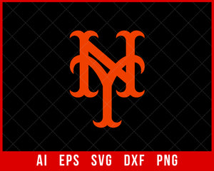 NFL Club New York Giants Logo Clipart SVG PNG EPS DXF Cut File for Cricut Digital Download