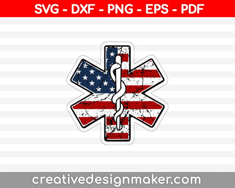 Nurse Svg Dxf Png Eps Pdf Printable Files
